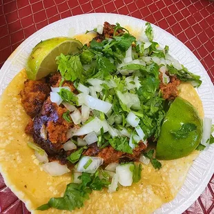 Chorizo Taco