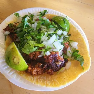 Chorizo Taco