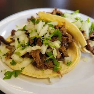 Small plate to original tacos. Beef of course.