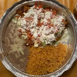 Cheese enchiladas