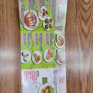 Menu Front
