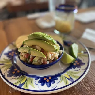 a bowl of food on a plate