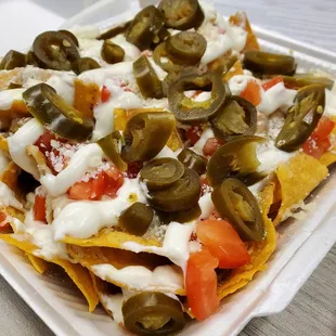 Vegetarian nachos