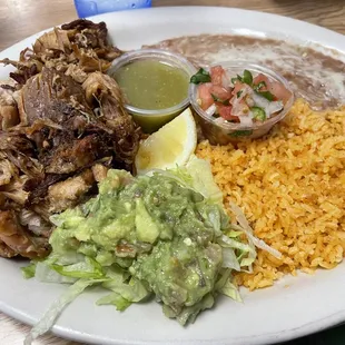 Carnitas Plate