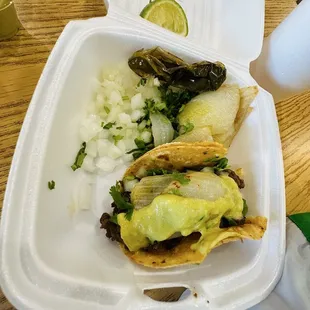 Carne asada taco