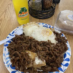 Chilaquiles  con madres