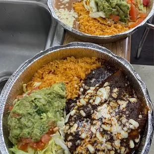 Lunch   Enchilada Poblanas and Lunch 6   Chalupa