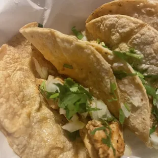 Taco tuesdays they give you WAY LESS and only give u 1 tortilla. Smh need to call it SKIMPY TUESDAYS