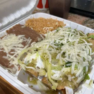 Flautas plate