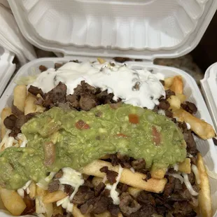 Carne asada fries