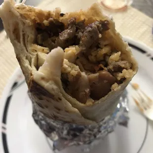 Carne Asada Regular Burrito