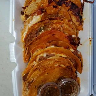 Our new quesa virria taco