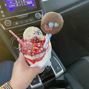 Birthday Cake milkshake