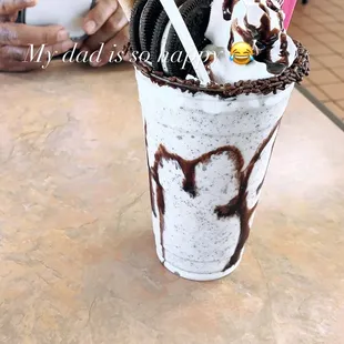 Oreo Milkshake