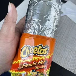 Cheeto Burrito