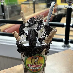 Oreo milkshake