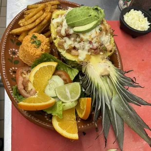 See food pineapple