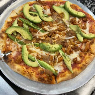 Mexican pizza