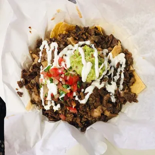 Nachos Supreme de azada