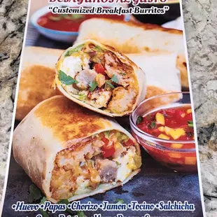 Breakfast Burritos