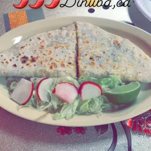 Tortillas de harina hechas a mano