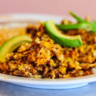Huevos con chorizo