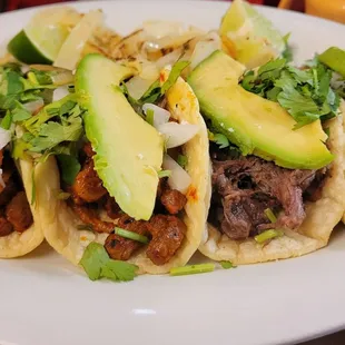 tacos  Homemade tortillas.