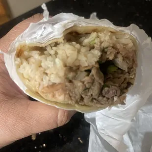 Burrito asada