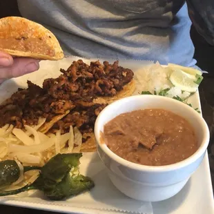 Pastor street tacos