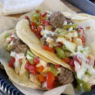 tacos, food