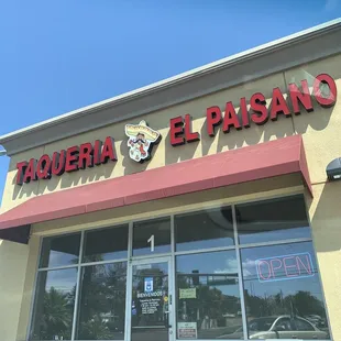 Outside main front entrance