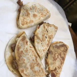 Quesadillas con bistec