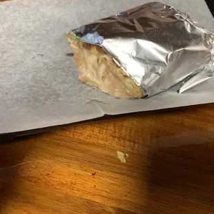 Bean and Cheese Burrito