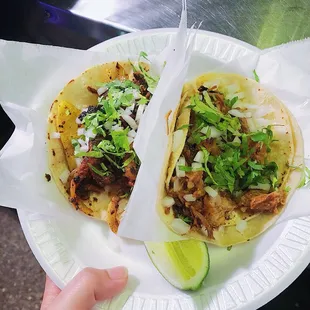 PASTOR/CARNITAS TACOS $2 each