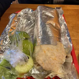 Burrito cachete- yum