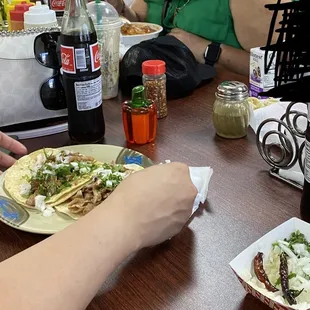 Taco de tripa