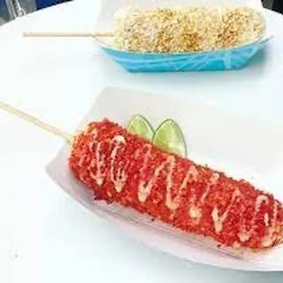 Hot Cheetos Elote