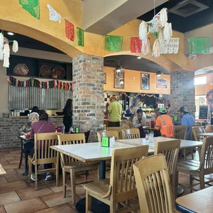 Looking toward the checkout