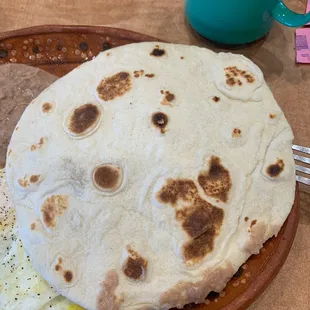 Homemade tortillas