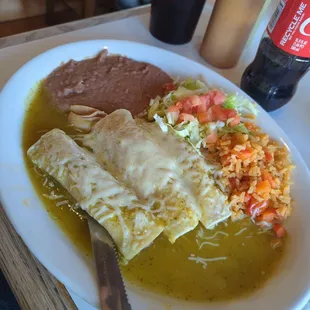 Chicken Enchiladas Verdes