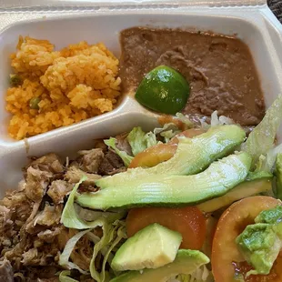 Carnitas plate