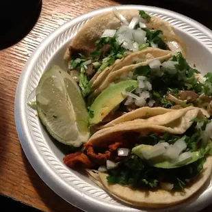 Tasty tacos from Taqueria El Poblanito