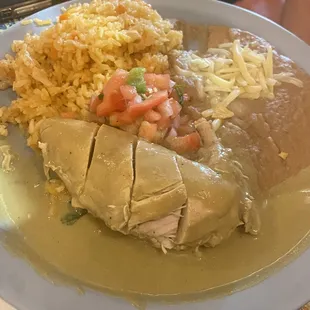 Mole verde chicken