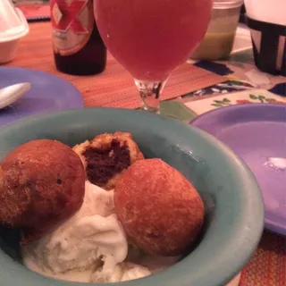 Mayan Chocolate Fritters