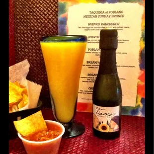 Mimosas with brunch!