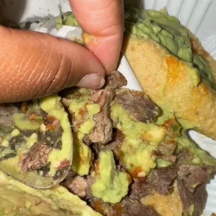 Asada taco