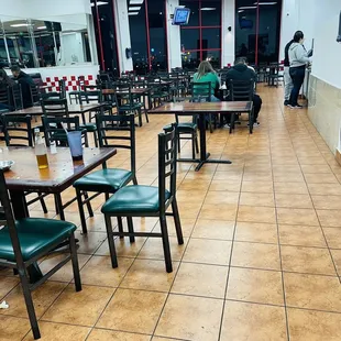 Dining area very big