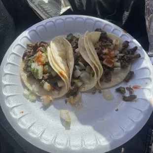 asada tacos.