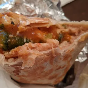 Chile relleno burrito