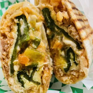 Chile Rellano Burrito